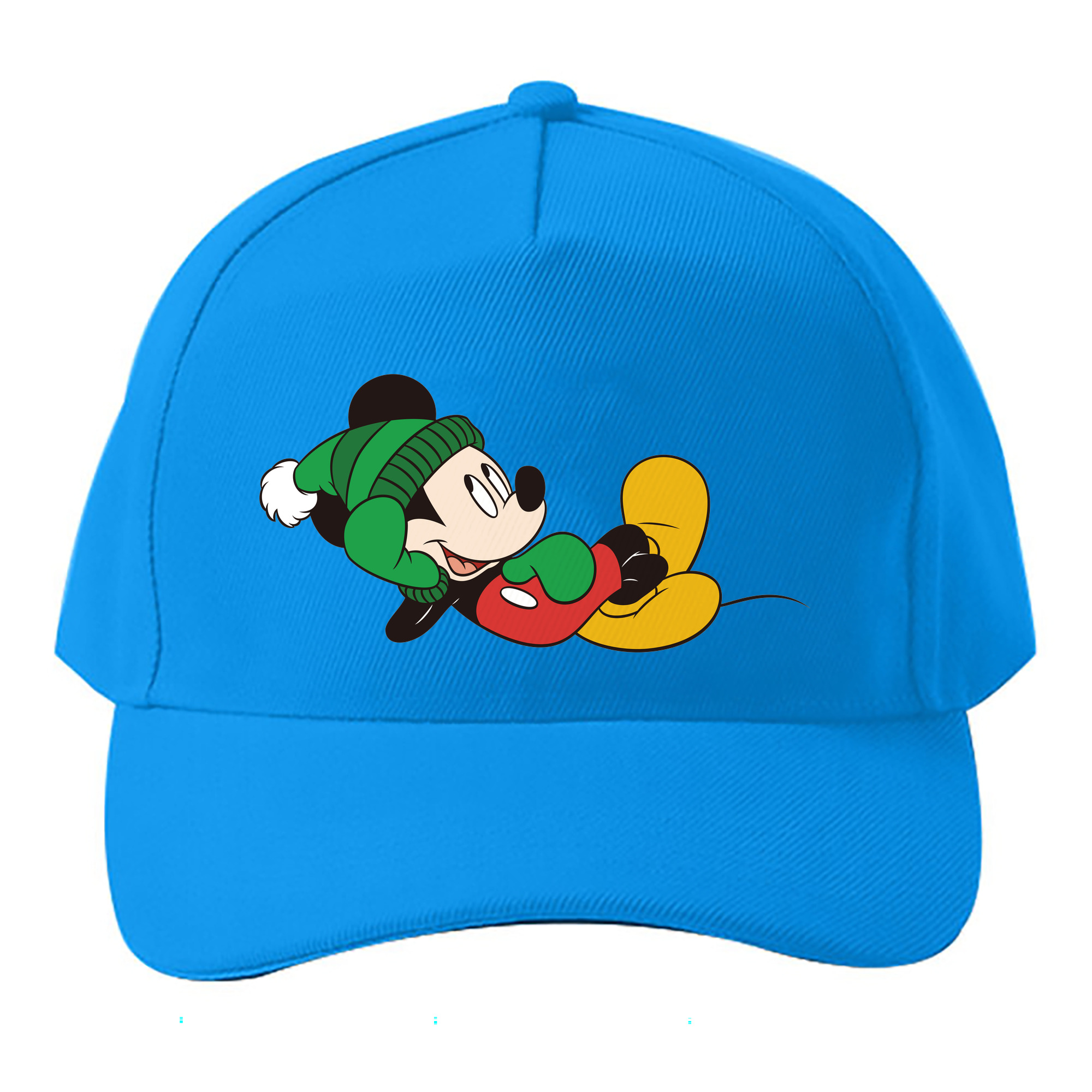（画像用） ミッキーマウス Mickey Mouse ベースボールキャップ 綿100％ 男女兼用 帽子 スポーツ